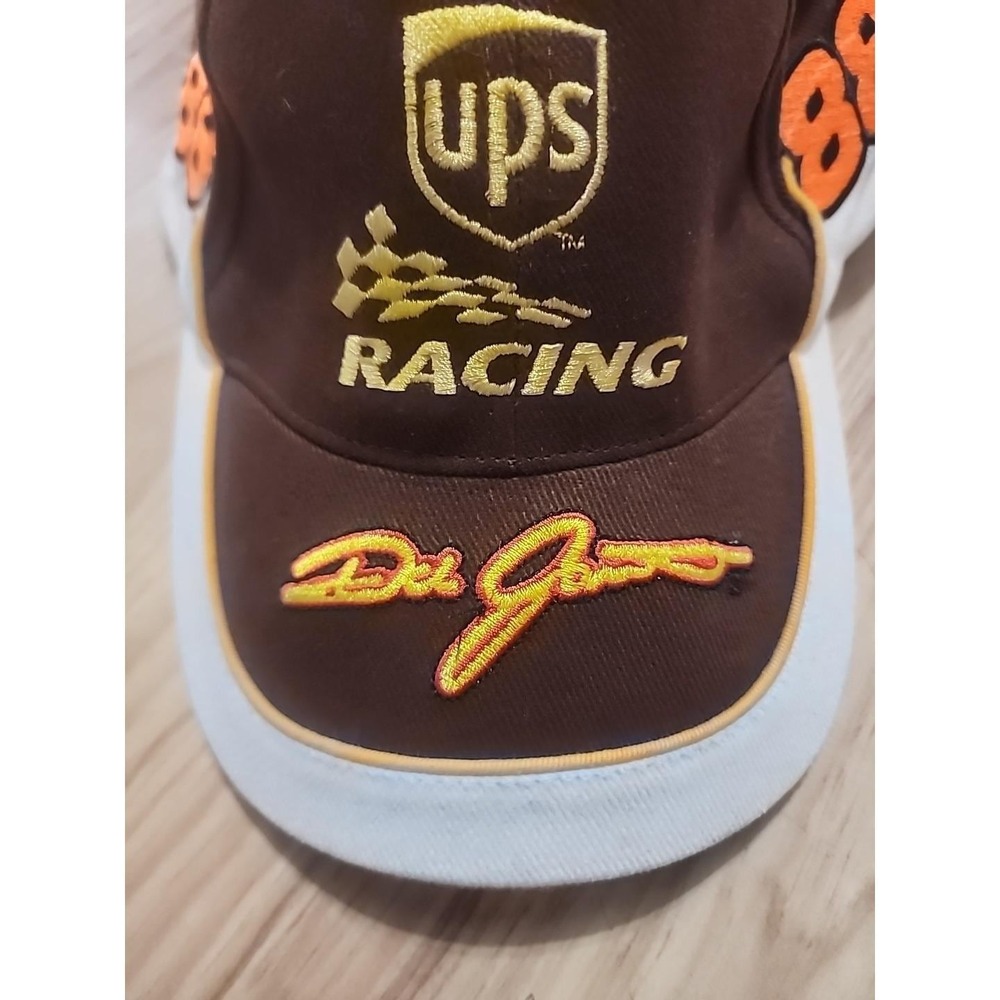 Dale Jarrett Tucker Hat Orange #88 NASCAR UPS Racing Vintage BaseballAdjustable